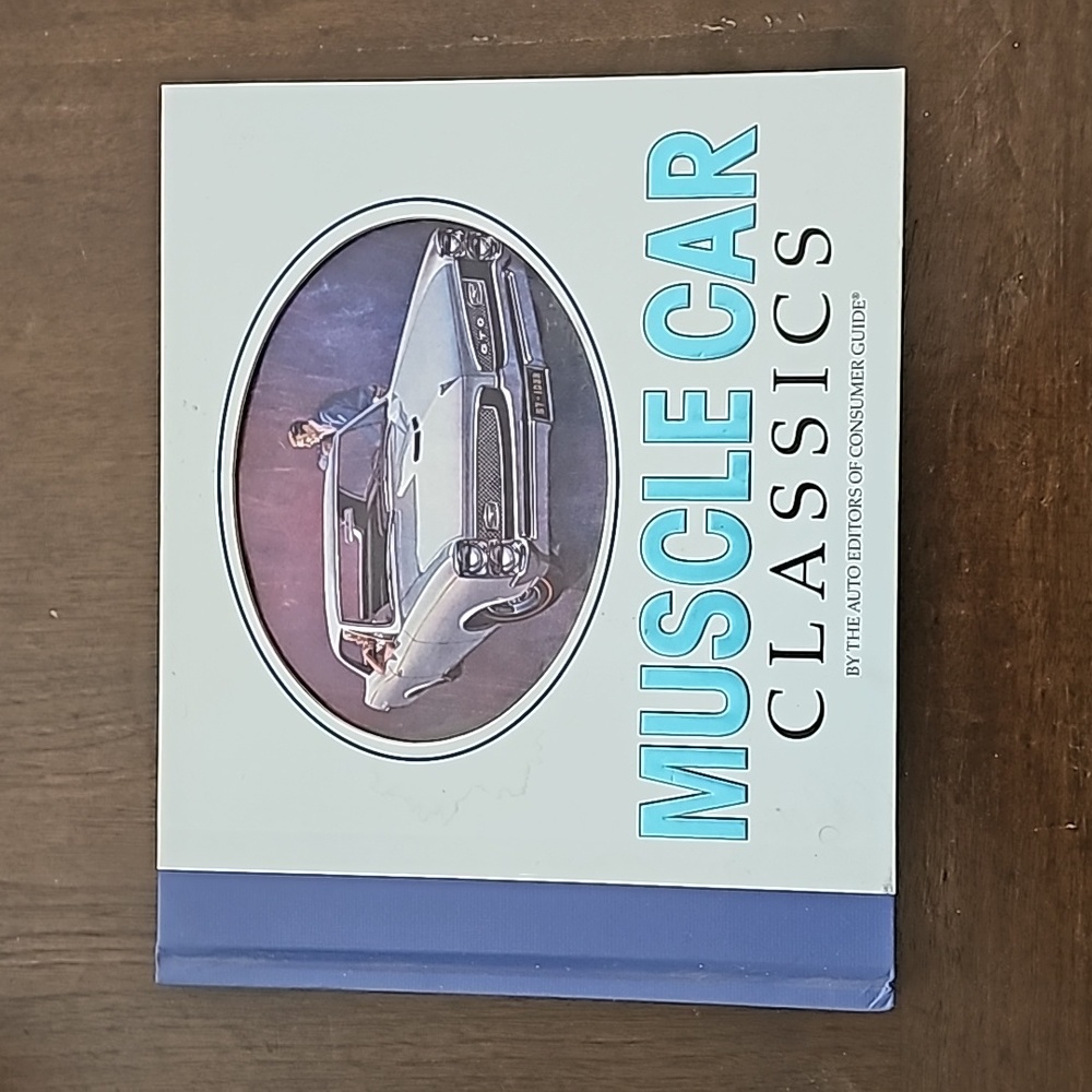 127pg Muscle Car Classics Book